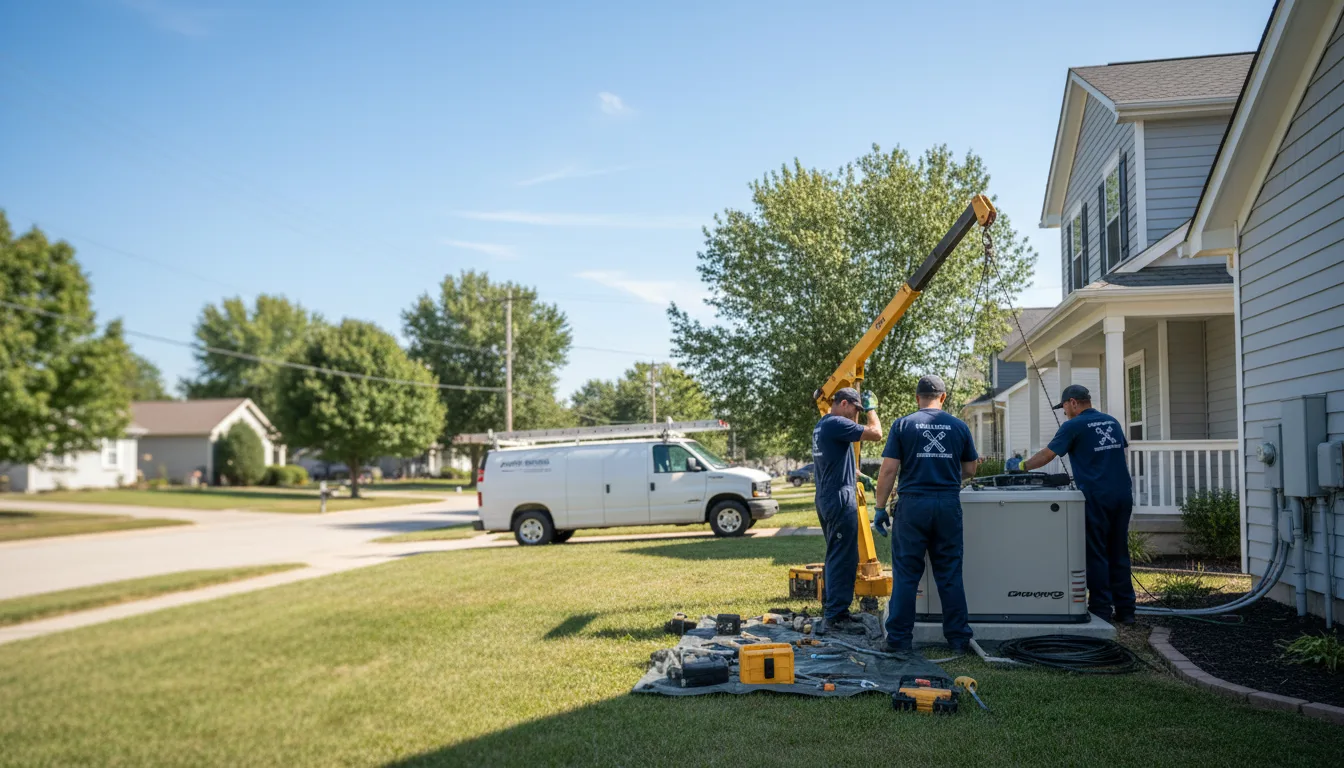 Generator Installation in Morrison, IA near me
